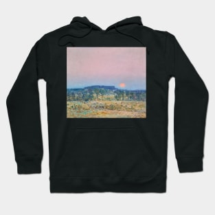 September Moonrise by Childe Hassam Hoodie